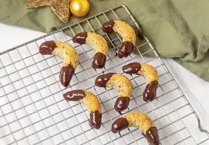 Vegane Mandelhörnchen