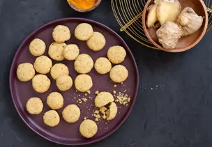 Chai-Gewürz-Plätzchen mit Kurkuma und Ingwer