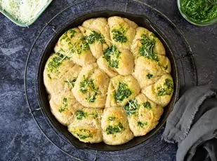 Pesto-Brötchen