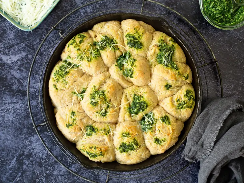 Pesto-Brötchen