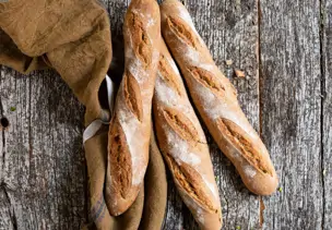 Sauerteig-Baguette