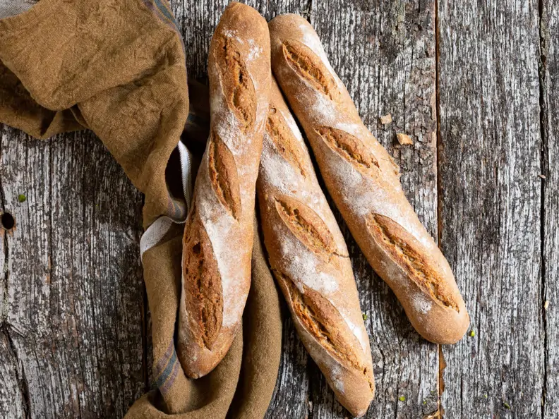 Sauerteig-Baguette