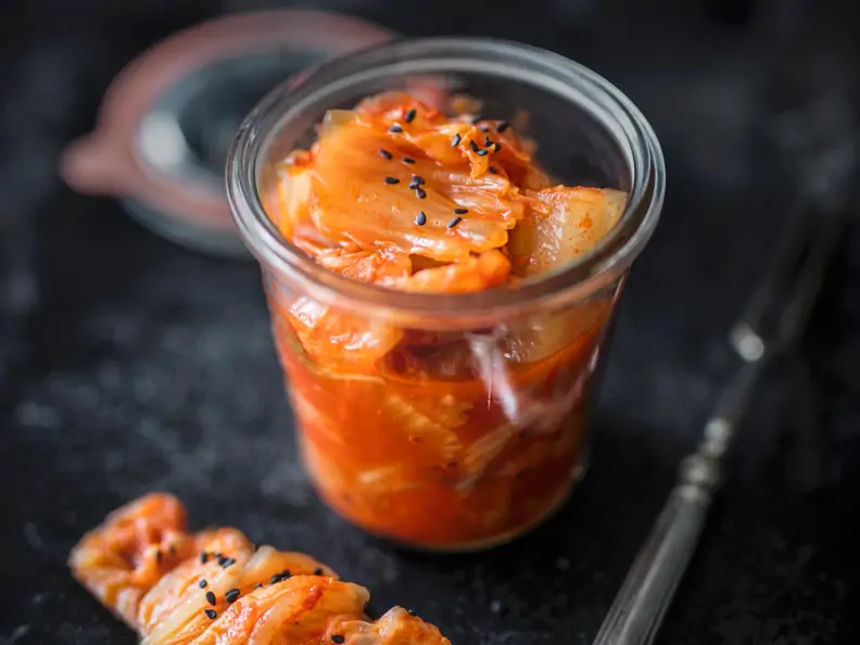 Weißkohl-Kimchi