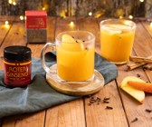Winterlicher Ginseng-Teepunsch