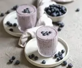 Heidelbeer-Cashew-Shake