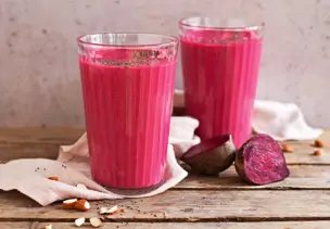 Rote-Bete-Protein-Shake