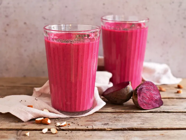 Rote-Bete-Protein-Shake