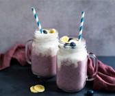 Heidelbeer-Joghurt-Shake