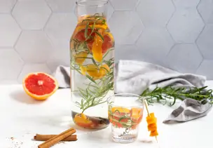 Zimt-Wasser