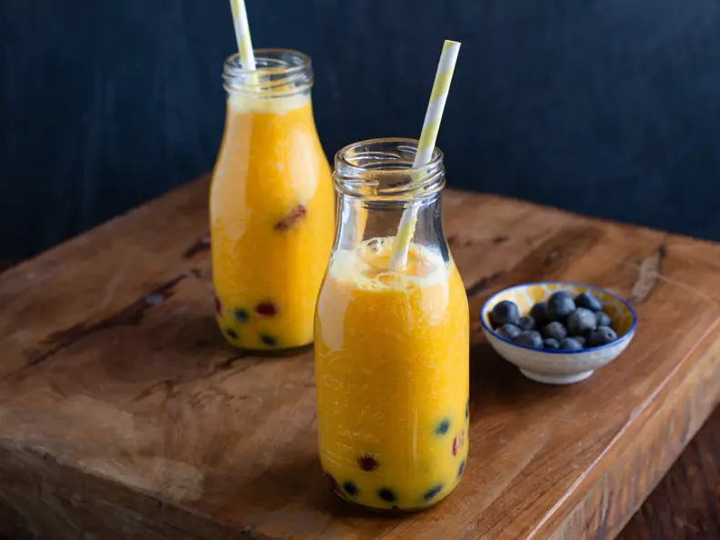 Frucht-Paprika-Kurkuma-Smoothie