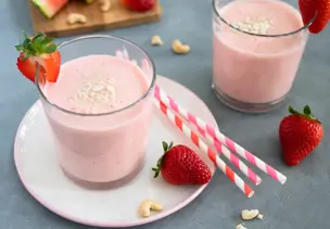 Melonen-Erdbeer-Smoothie