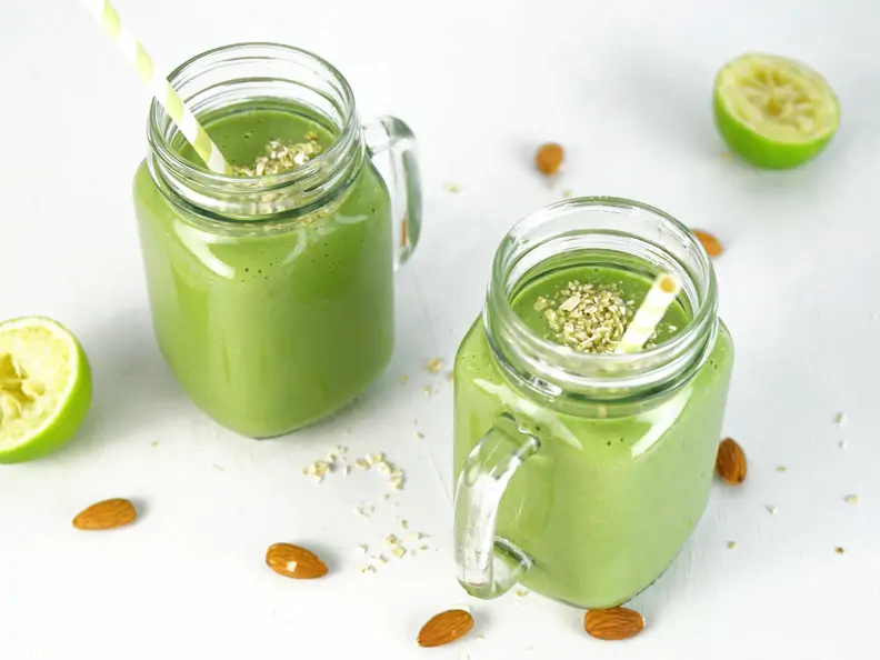 Feldsalat-Birnen-Smoothie