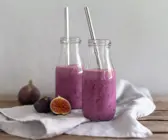 Rotkohl-Feigen-Drink