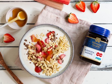 proteinreiches Frühstück mit besonderem Twist. | Foto: Iris Lange-Fricke