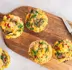 Gemüse-Tortillas aus der Muffinform