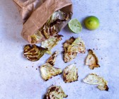 Würzige Wirsing-Chips