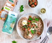 Vegane Pasta mit Blumenkohl-Cashewsauce