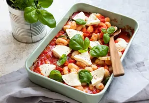Gnocchi Caprese