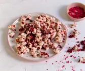 Himbeer-Limetten-Popcorn