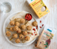 Hirse-Energie-Bällchen mit Gojibeeren und Schokodrops