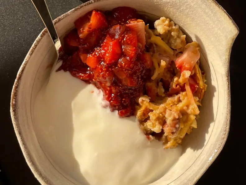 Baked Oats vegan