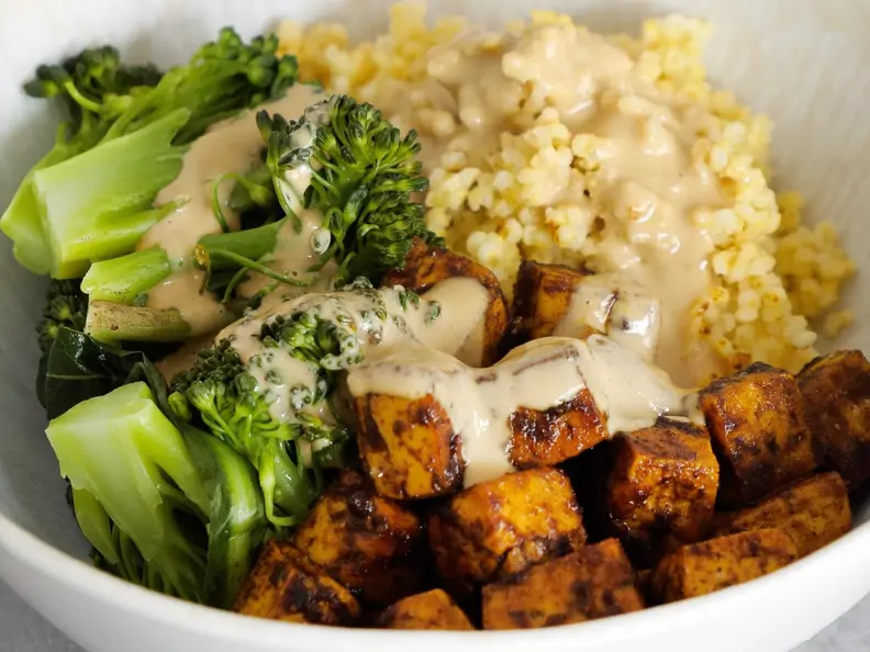 Tofu-Bowl
