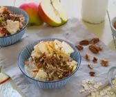 Overnight Oats mit Äpfeln