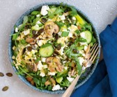 Bunter Hirsesalat