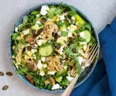 Bunter Hirsesalat