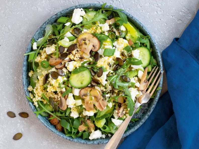 Bunter Hirsesalat