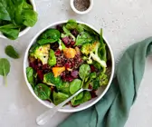Linsen-Rote-Bete-Salat mit Spinat