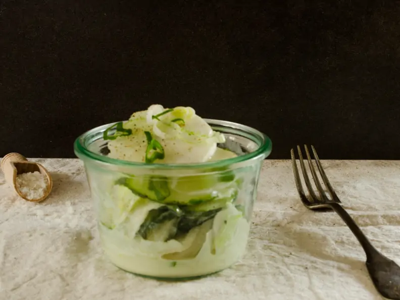 Mairübchensalat mit Gurke