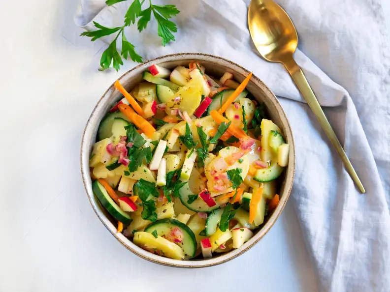 Bunter Kartoffelsalat