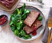 Veganer Nussbraten mit Pflaumenglasur