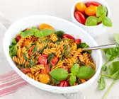 Vegetarischer Nudelsalat