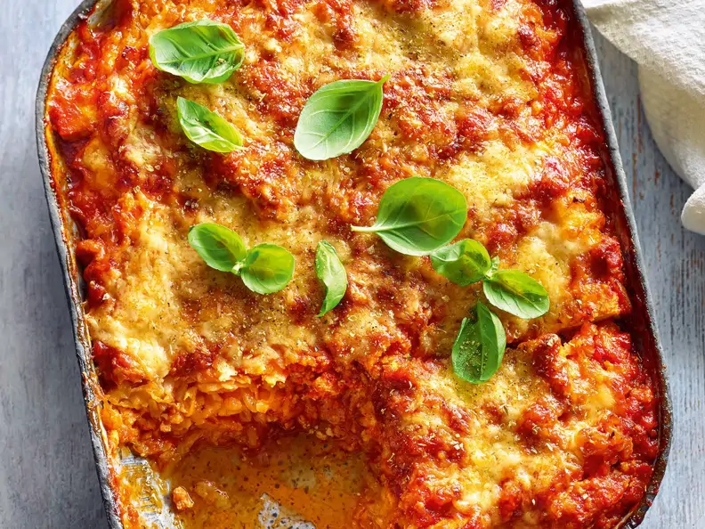 Knollensellerie-Lasagne