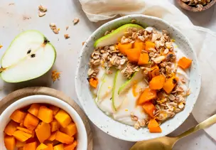 Haferjoghurt-Bowl