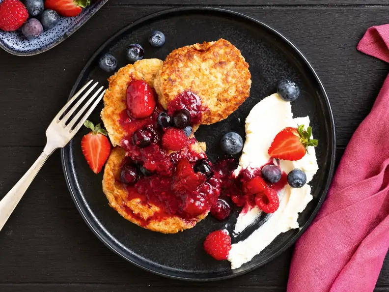 Bananen-Protein-Pancakes