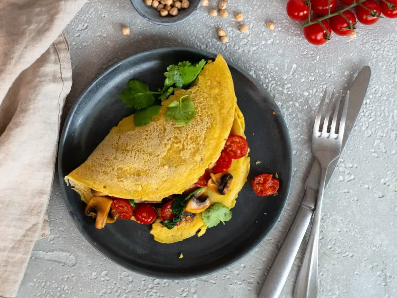 Veganes Omelette