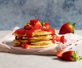 Hüttenkäse-Pancakes