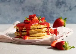 Hüttenkäse-Pancakes