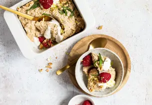 Baked Oats ohne Banane
