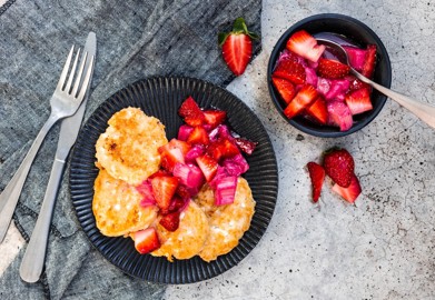 Die russischen Quarkpfannkuchen sind so lecker! Foto: Wenke Gürtler