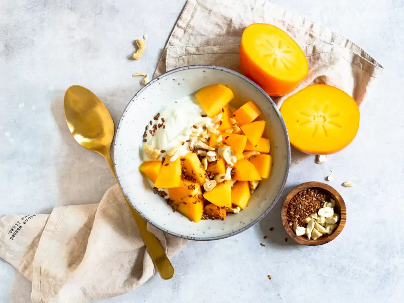 Kaki-Kokos-Skyr