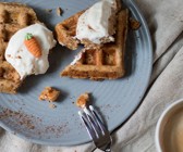 Möhrenkuchen-Waffeln