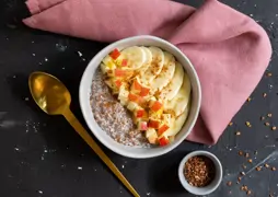 Leinsamen-Pudding