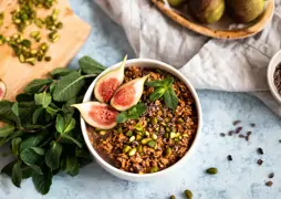 Overnight-Oats mit Schoko und Feigen