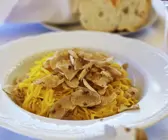 Eiernudeln mit weißem Trüffel
