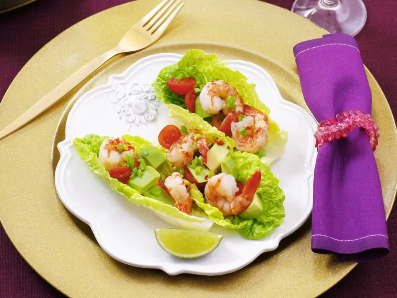 Shrimps-Cocktail mit Avocado