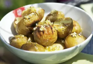 Gegrillte Zitronen-Kartoffeln